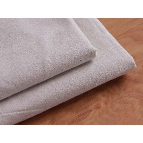 Hot Selling! Vintage Patchwork Painting Hemp Plain Dyed Cotton Linen Fabric 155x44 for DIY Sewing Textiles Curtain Cloth