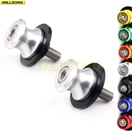Swingarm Spools Crash Slider Chain Adjuster Stand Screw For BMW S1000RR HP4 S1000R S1000XR Motorcycle Accessories Support 8mm