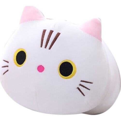 Kawaii Cat Plush Toys Stuffed Cute Cat Doll Lovely Animal Pillow Soft Cartoon Cushion Kid Christmas Gift