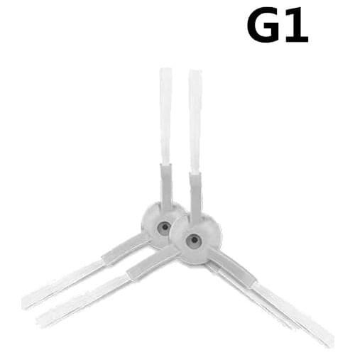 1 Pair Washable Accessories Side Brush For Xiaomi Mi Robot Vacuum-mop Essential G1/MJSTG1 Cleaner Parts Kits