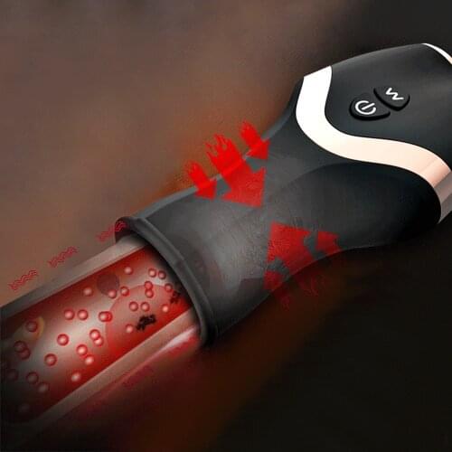 Male Masturbator Vibrator Automatic Masturbation Cup Glans Vibrating G spot Stimulator Penis Exerciser Trainer Sex Toys for Man