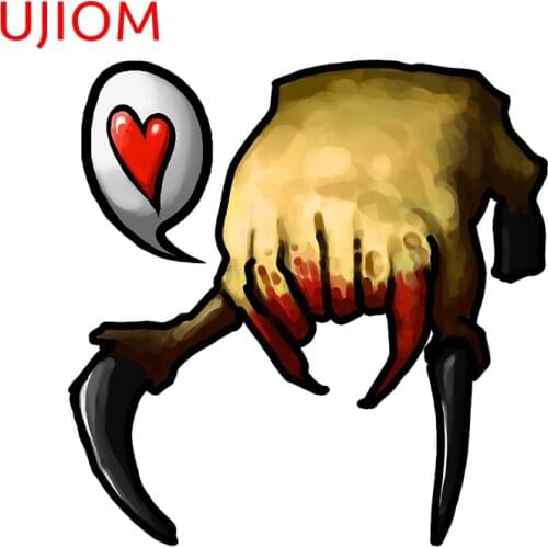 UJIOM Cartoon Wall Stickers Headcrab Switch Panel Sticker Child Room Decoration Wallpaper Waterproof Home Office Decor Art Decal