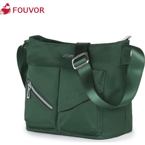 Fouvor 2021 new Womens Shoulder Bags Large-capacity Bags Fashion Womens Bags Casual Messenger Bags Canvas Bags 2946-08