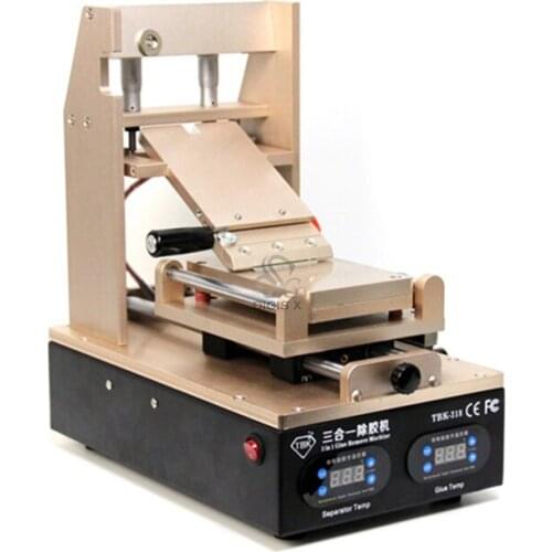 NEW TBK-318 3 in 1 Vacuum LCD Screen Separator + Preheater +OCA Glue Polarizer Remover Screen Refurbish Machine
