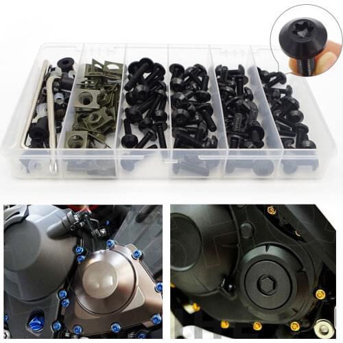 177pcs Motorcycle Full Fairing Bolt Kit For HONDA Xl 125 Xr 150 250 400 600 400r 650r Z125 Z50 Zoomer 50 X Shadow 1100 Spacy 100