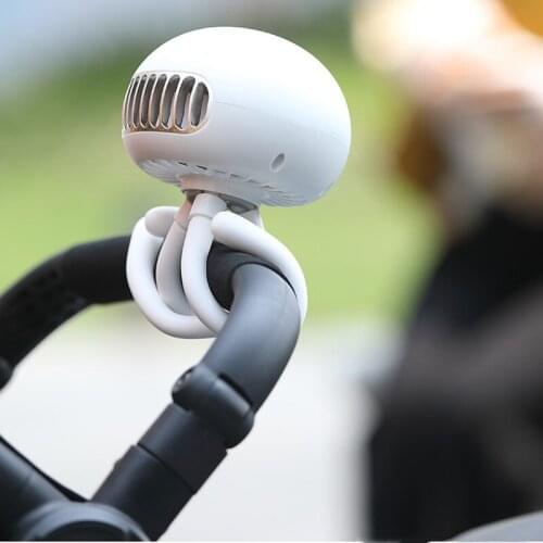 USB Baby Student Dormitory Portable Silent Office Desk Top Small Mini Fan Stroller Fan Fan Without Blades