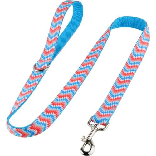 Dog Leash Tactical Bungee Elastic Rope Dual-Handle Reflective Nylon Pets Leads
