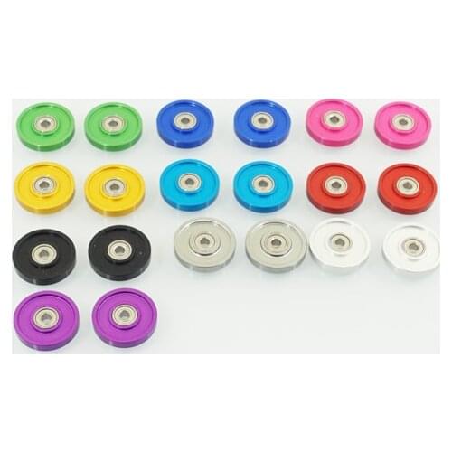 Self-made tamiya mini 4wd aluminium alloy 13mm roller 9 color for tamiya mini 4wd 1/32 scale racing car model 324 store