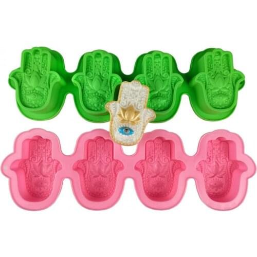 Hand of Fatima Soap Silicone Mold DIY Handmade Soap Mold Practical Candle Mold Eye of God Soap Making Tool Art Portable