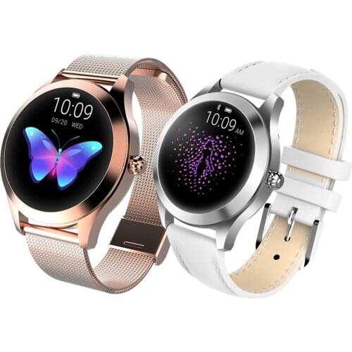 Fitness Women Smart Watch IP68 Heart Rate Monitor Message Call Reminder Pedometer Calorie Smartwatch Women watch For Android IOS