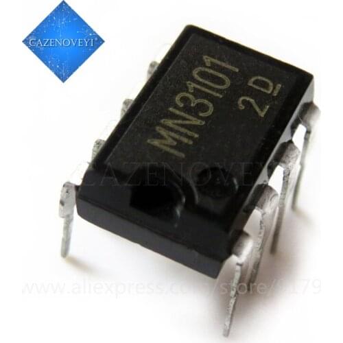 2pcs/lot=1pair MN3007 + MN3101 DIP-8 Microcomputers/Controllers CHIP In Stock