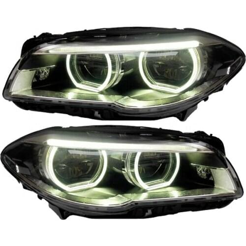 2009 2010 2011 2012 xenon headlight upgrade retrofit convert for 2013 2014 BMW F10 F18 LED new look headlamp