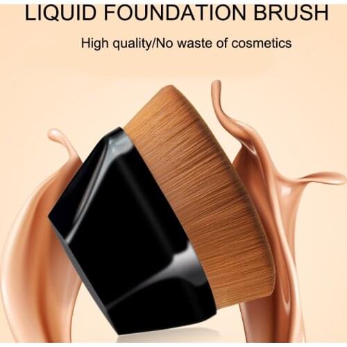 No. 55 Makeup Foundation Brushes Bristles Thick Don't Waste Fluid Foun BB Cream Etc Cosmetics Facial Fast Make Up Beauty Tools