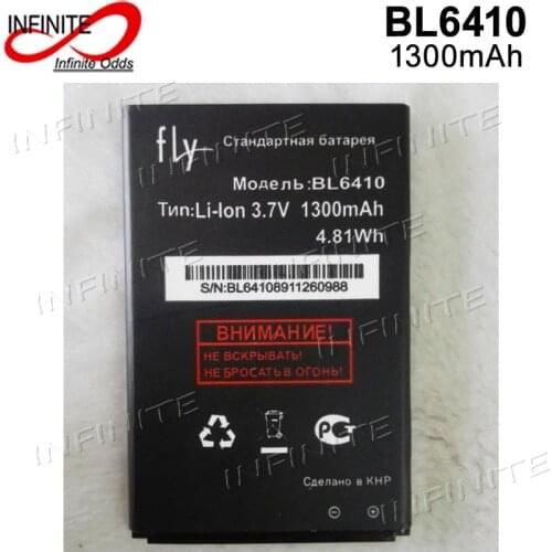 100% Brand new High Quality 1300mAh BL6410 mobile phone battery For FLY BL 6410 Accumulator