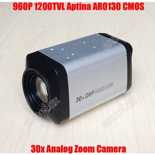 1200TVL CVBS Analog Wireless Remote Controller CCTV Box Zoom Camera 5-90mm 18x Optical Motorized Lens 30x 36x RS485 Auto Focus