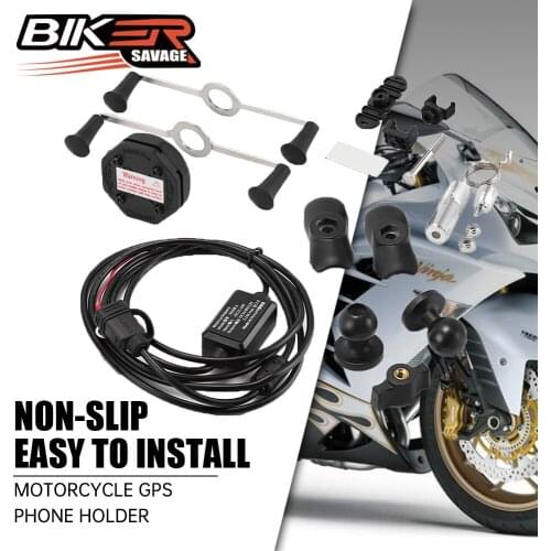 Phone Holder For KAWASAKI ZX-14R NINJA ZZR 1400 2006-2020 ZZR1400 Motorcycle Accessories Frame Support GPS Navigation Bracket