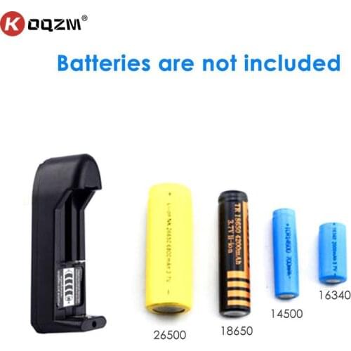 EU Universal Charger For 3.7V 18650 16340 14500 26650 Lithium Li-ion Rechargeable Battery