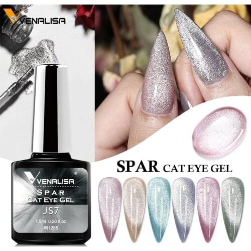 VENALISA 7.5ML 9D Cat Eye Hybrid Varnishes Gel SPAR Cat Eye Gel Nail Polish Set For Manicure Chameleon Jelly Color Gel UV Base