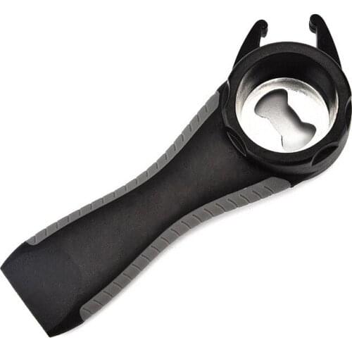 Multifunctional 5 in 1 Bottle Opener Jar Can Kitchen Manual Opener Tool Gadget Stainless Steel Beer Bottle Opener lin2338