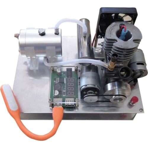 Single Cylinder 2-Stroke Air-Cooled Methanol Engine Generator Model With Voltage Digital Display ( Finished Product)