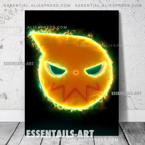 Soul Eater Emblem Anime Poster Canvas Wall Art Painting Decor Pictures Bedroom Study Living Room Home Decoration Prints