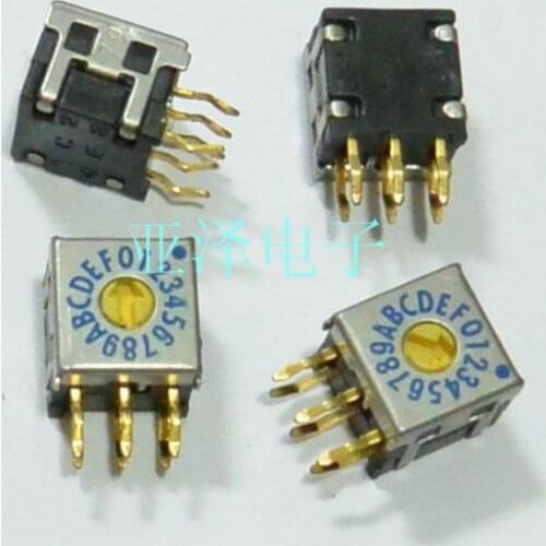 16 gear 0-F rotary DIP switch coding switch DRR7016 positive code free shippping