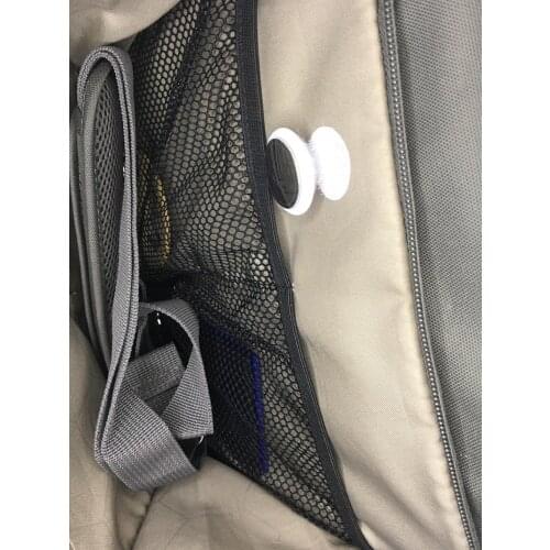 For Apple Airtags Tracker Letter Stickers Silicone Case Anti-lost Protective Sleeve Back Adhesive Mount Soft Cover Accessories