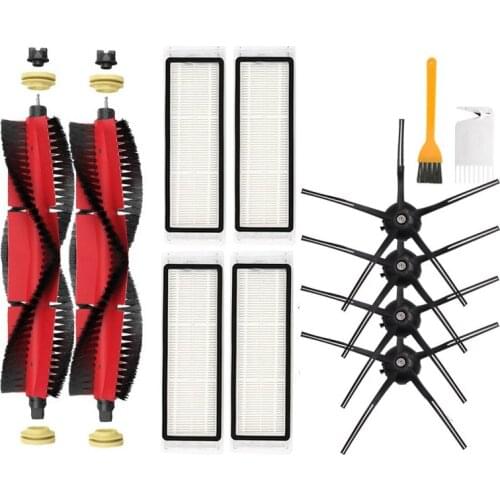 All Sets Main Brush Side Brush HEPA Filter Mop Cloth Replacement for Xiaomi Roborock S6 MaxV Vacuum Cleaner Parts