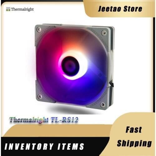 Thermalright TL-RS12 120mm 5V/3PIN PC Computer Case Cooling silent Fan Addressable RGB PWM Fan