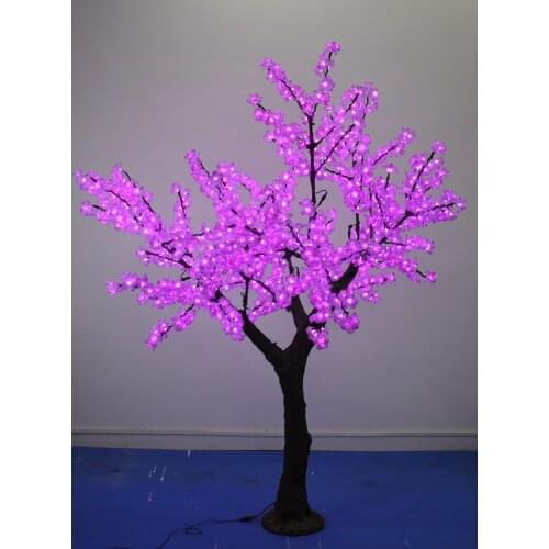 2.3M HIGH GARDEN SIMULATED PINK FLOWERS TREE GARDEN DECORATION LANDSCAPING