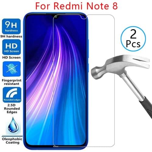 Tempered glass screen protector for xiaomi redmi note 8 case cover on ksiomi redmy note8 not not8 protective phone coque bag 360
