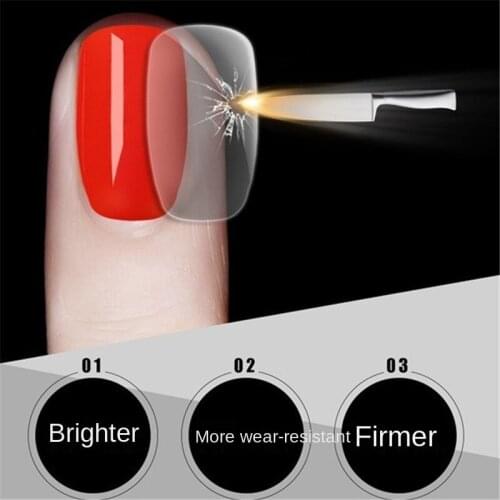 12ML New Nail Gel Polish Soak Off UV Top Coat + Base Coat Gel Polish Long-lasting Nail Gel Lacquer