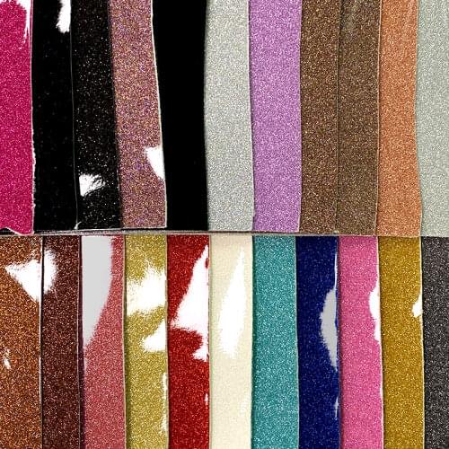 Mirror Reflective Shiny Smooth Plain PU Faux Synthetic Leather Fabric for Making Handbag/Clothing/DIY Accessories/Book Cover