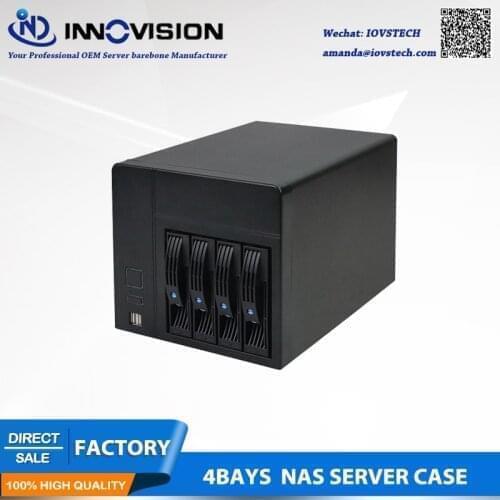 Hot-swap NAS Storage Server chassis IPFS Miner With 6GB Sata backplane Celeron J1900 Motherboard 120W power supply