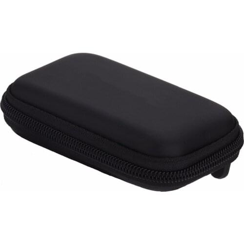 HonShoop PU Leather Pocket Size Multipurpose Holder Case Storage Bag for Plantronics Jabra One- ear Bluetooth Headsets bag