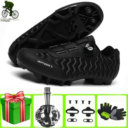 Cycling Shoes Sapatilha Ciclismo Mtb Sneakers Men Mountain Bike Professional Ultralight Cycling Sneakers Bicicleta Carretera