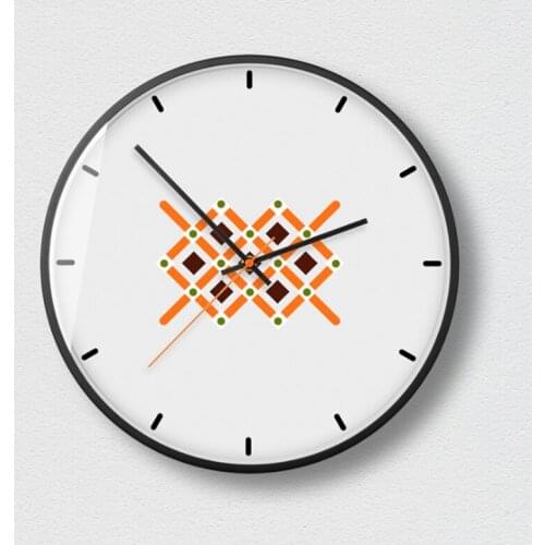 New Wall Clock Large Size Luxury Silent Movement Clocks Metal Rounds Precise Sweep Wall Clocks Modern Design For Home Decoration