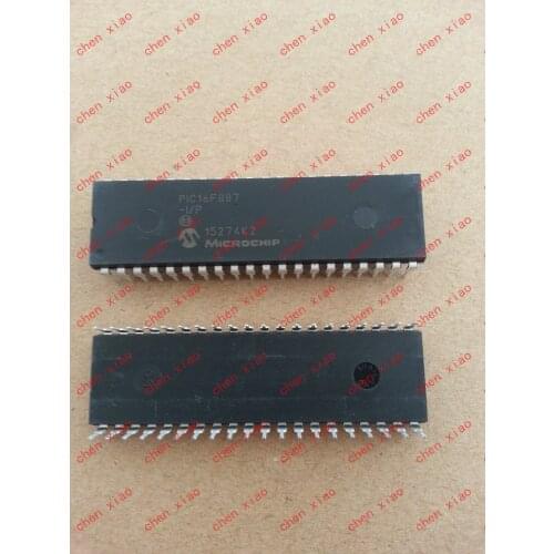 New original 10PCS PIC16F887-I/P PIC16F887-I PIC16F887 DIP Enhanced Flash-Based 8-Bit CMOS Microcontrollers