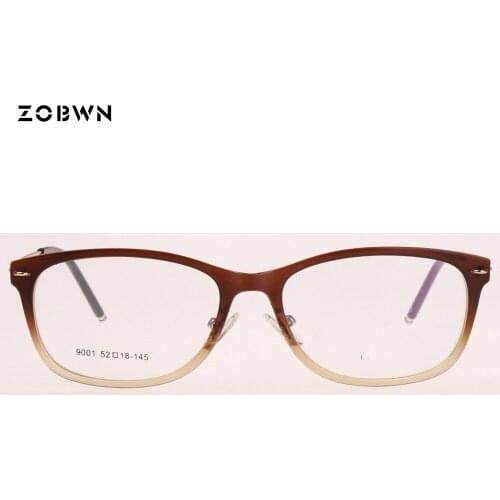 Wholesale Fashion wine plain glasses men eyeglasses unisex frames women optical wire temples ultra light armacao oculos de grau