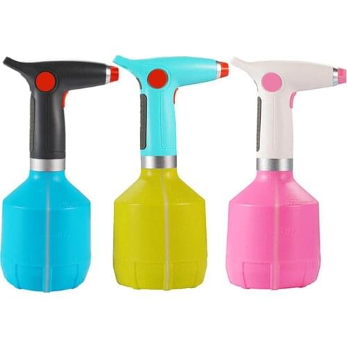 Portable Water Cans Garden USB Rechargeable Electric Spray Bottle Watering Tool For Flower Plant Electric Shower Watering