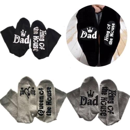 Casual Cool Women Men Warm Soft Letter Printing Hosiery Stocks High Stockings Funny Socks Halloween Socks