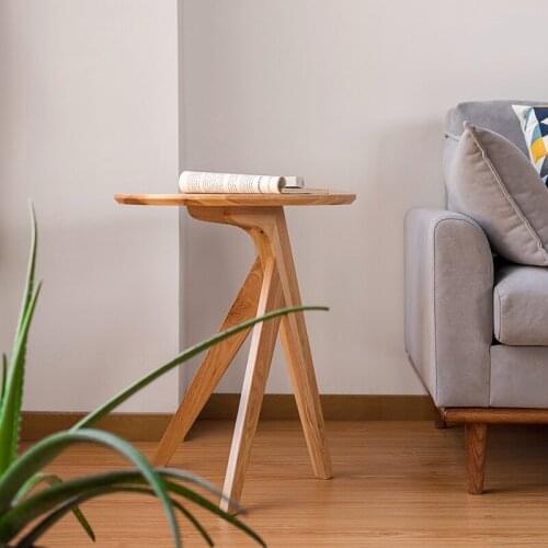 Simple Solid Wood Coffee Table In Northern Europe Family Living Room Sofa Side Table Wood Furniture Multifunctional Table