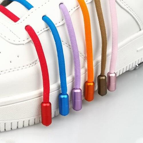 2pcs Shoelace Buckle Aluminum Shoelaces Lock Accessories Metal Lace Lock DIY Sneaker Kits Metal Lace 10 Color capsules Buckle