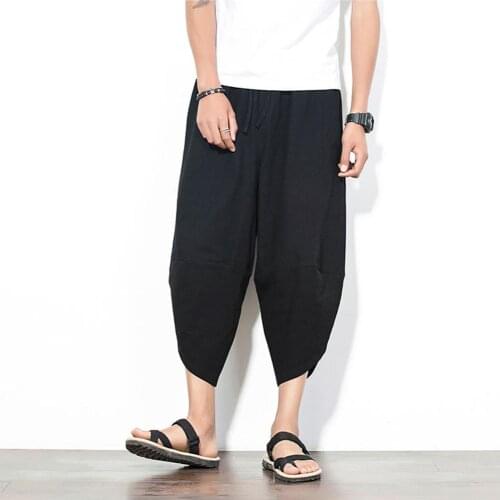 Sanwood Men's Cropped Trousers