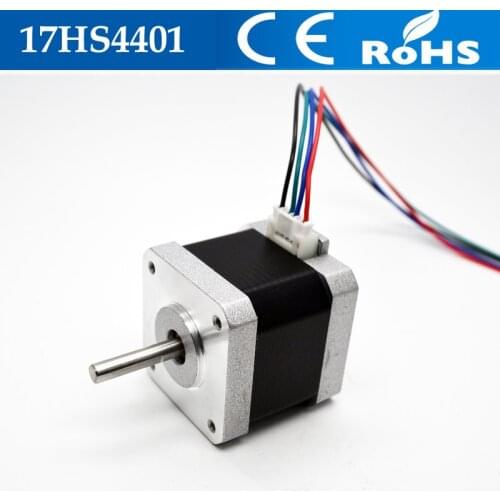 High Quality Nema17 Stepper Motor 4-lead 42 Motor Nema 17 Motor 42BYGH 1.5A (17HS4401) 3D Printer Motor For CNC XYZ