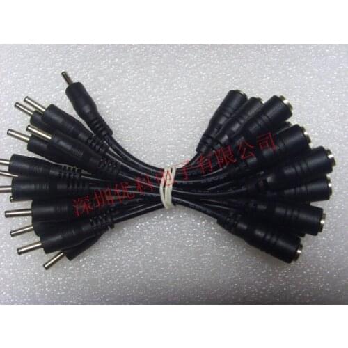 DC power plug adapter adapter cable 4.0*1.7mm female to 3.0*1.1mm turn cable