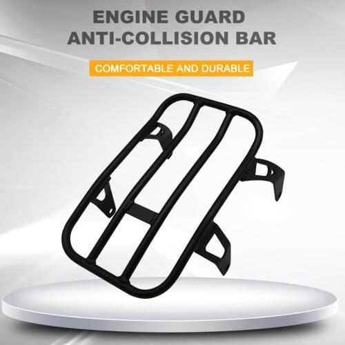 Steel Rear Fender Bolt on Solo Luggage Rack For 2018-2021 Indian Scout Bobber