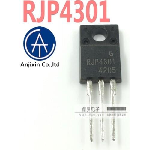 10pcs 100% orginal new real stock Transistor IGBT high power RJP4301 RJP4301APP TO-220F