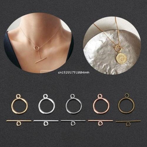 20 Sets Bracelet Necklace Bar and Ring Toggle Clasps Connectors Jewelry Finding Dropship