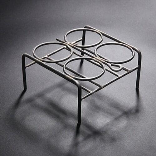 Free shipping 1Piece/lot 4-hole 50ml Nickel crucible rack support for Laboratory use